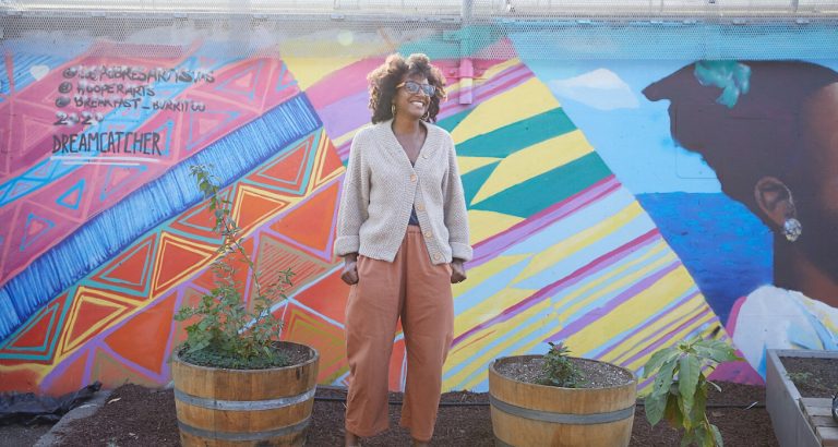 Dr. Aisha Mays unveils Dream Youth Clinic’s new Community Garden—where opportunity grows for vulnerable Oakland teens.